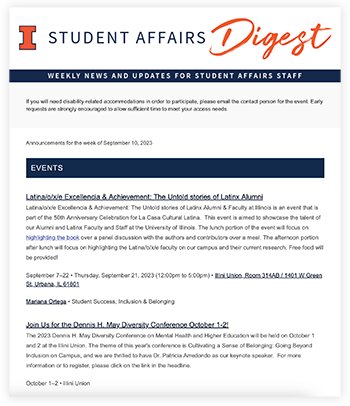 Student Affairs Digest